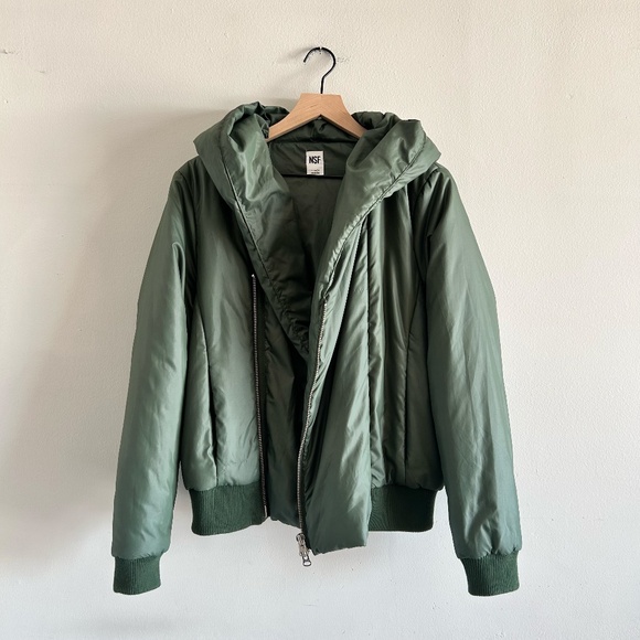 NSF Avery Puffer Jacket — Size Large - Picture 4 of 16